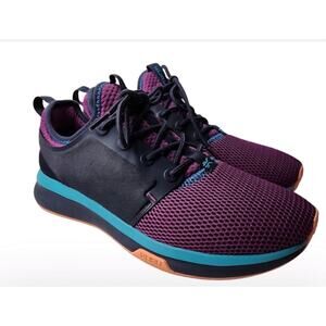 Kuru Atom Walking Sneakers Women Size 9 Wide Shoes Blue Purple Never Worn
